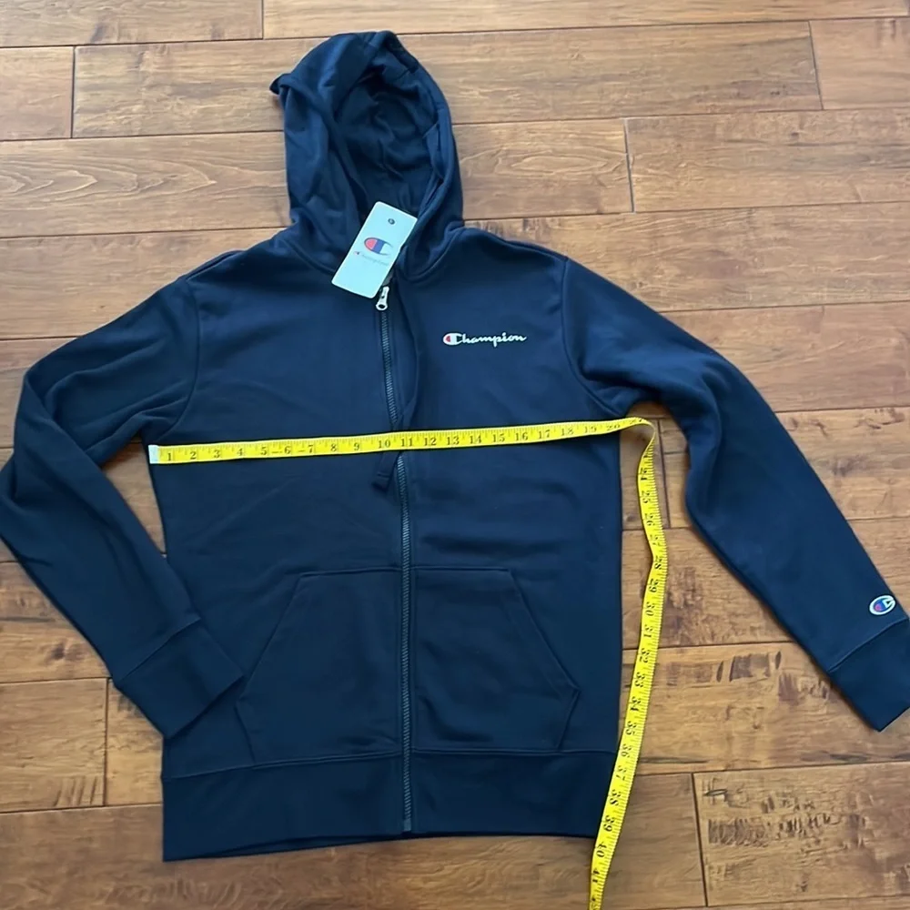 NWT Champion navy color zip up hoodie Size S